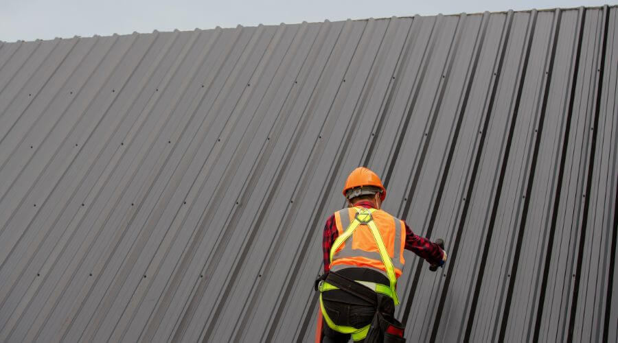 Professional metal roof installation services in Davis, OK